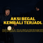 Mencekam! Begal Bersenpi Beraksi di Blok Seka Rancabungur
