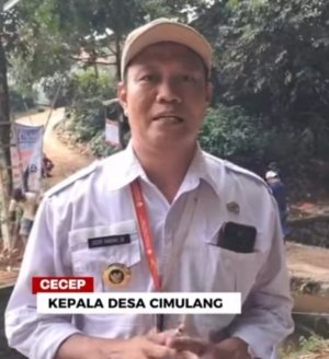 Bupati Bogor Dukung Pembangunan Jembatan di Desa Cimulang