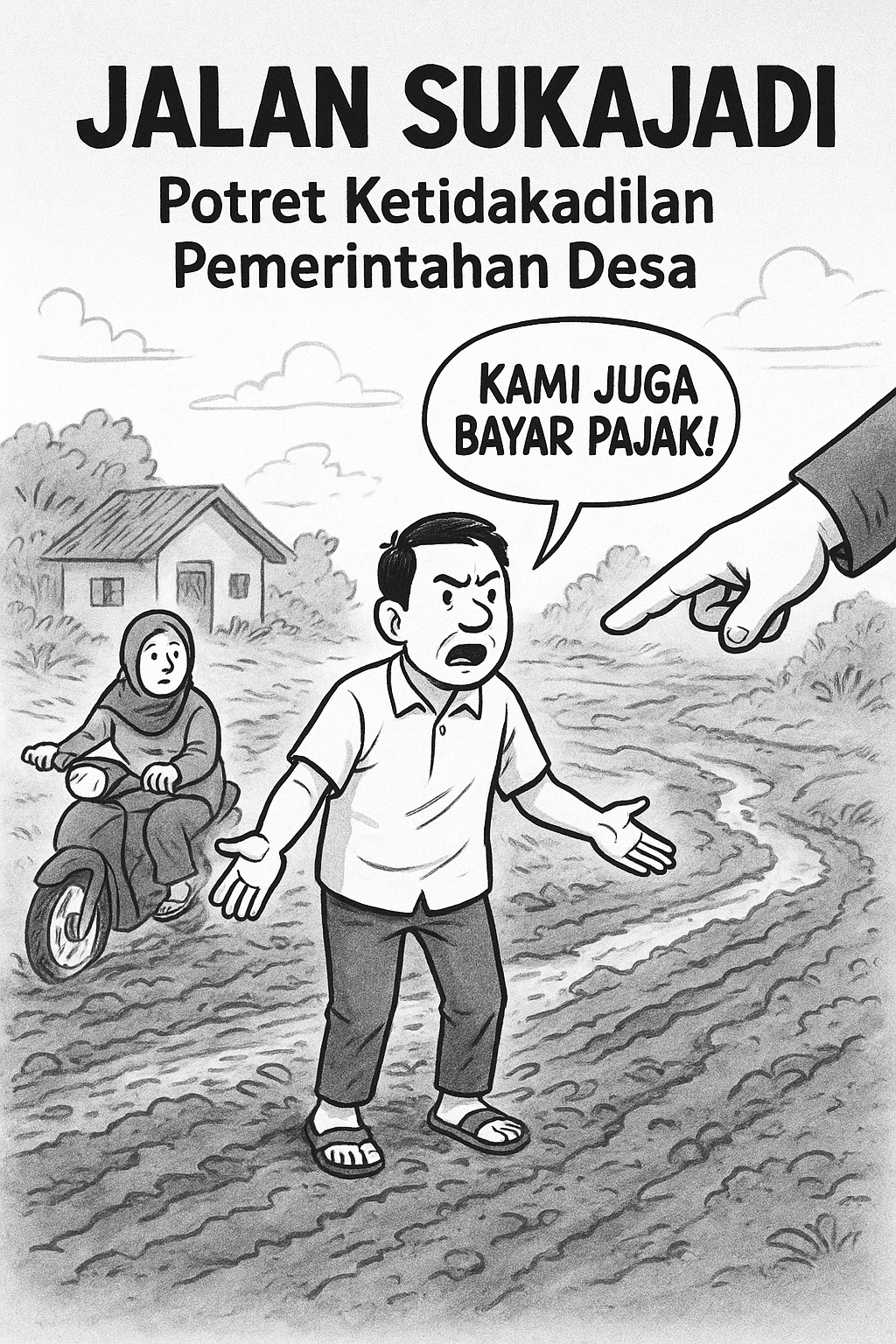 13 Tahun Jalan Kp.Sukajadi Terlupakan, Warga: Pemerintah Tutup Mata?
