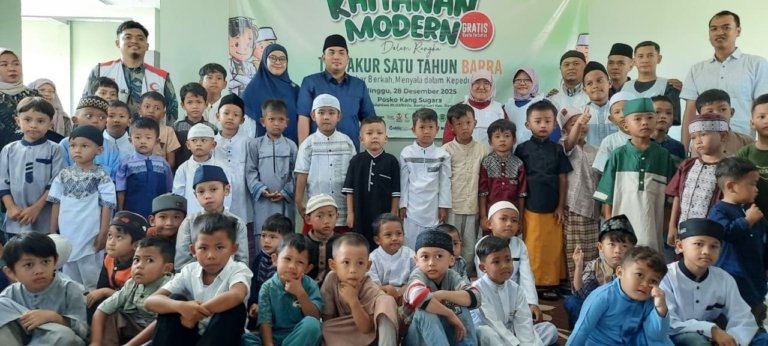 Anggota DPRD Bogor Sugara Gelar Sunatan Massal Modern di Momentum HUT ke-1 BARRA