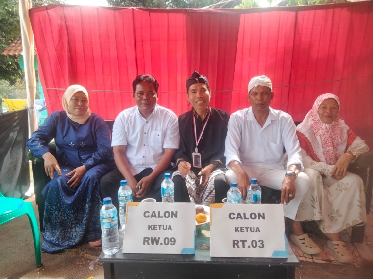 Pemilihan RT dan RW 09 Rancabungur Jadi Momentum Kebersamaan Warga