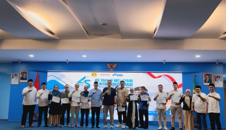 45 Tahun Tirta Kahuripan Kabupaten Bogor Layani 244.675 Pelanggan